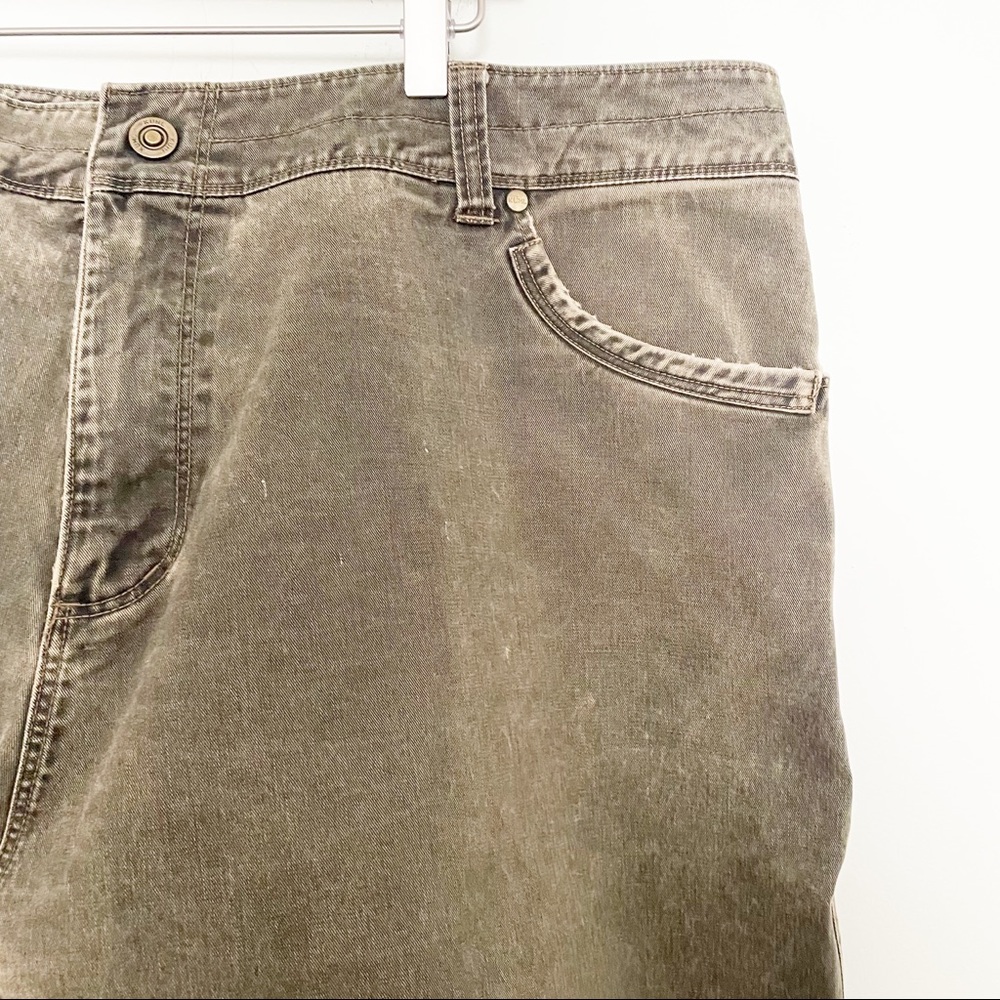 Kuhl Rydr Pants Vintage Patina Dye Distressed Worn In Brown Size 40 x 30 - Picture 14 of 14